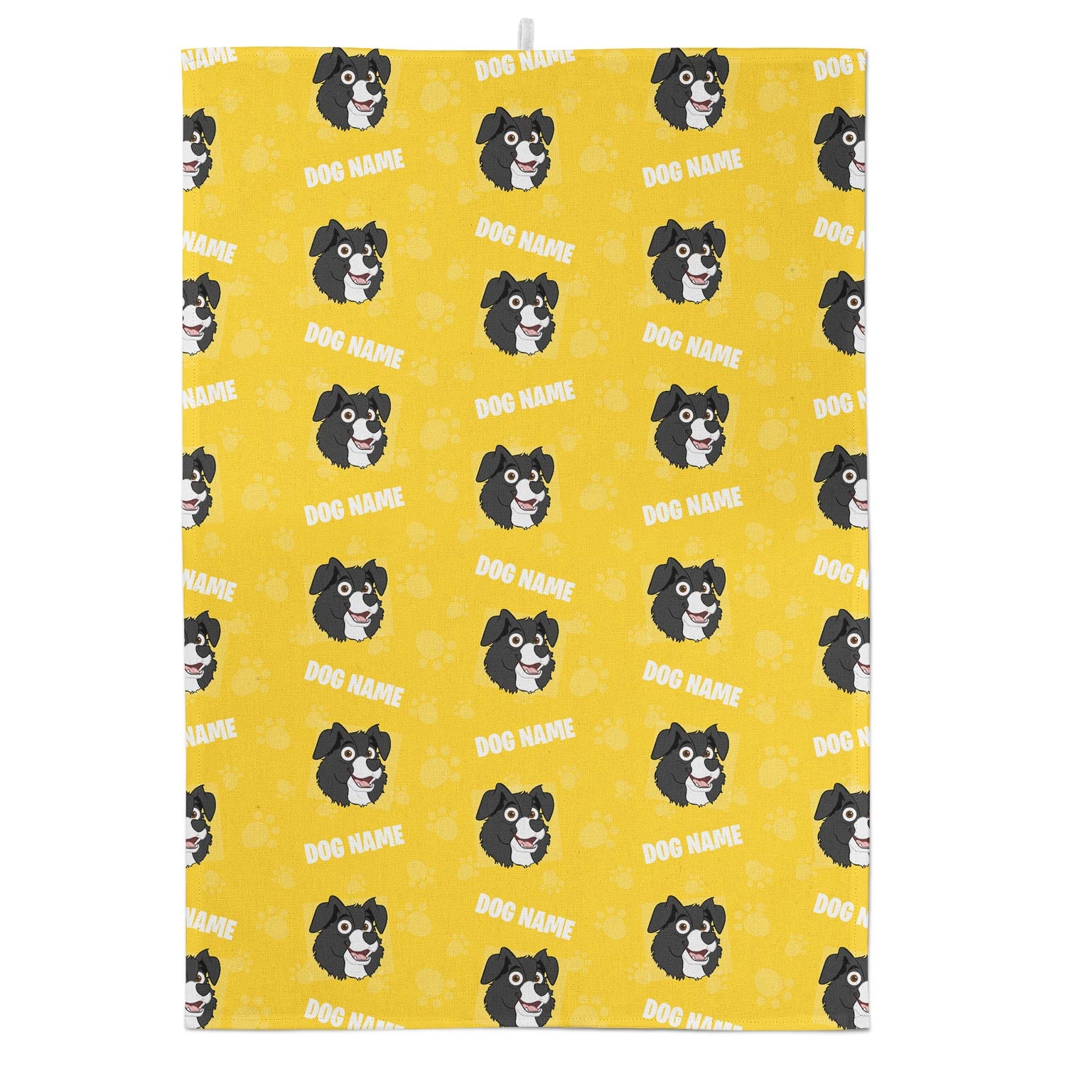 Your Pet Pattern Tea Towel